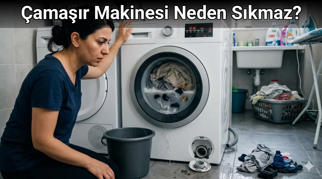 Çamaşır Makinesi Neden Sıkmaz?